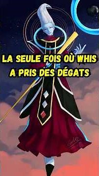 The one and only time Whis took damage in Dragon Ball Super against Goku #dragonball
