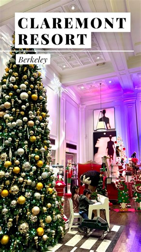 Exploring SF Bay Area & Beyond on Instagram: "GIVEAWAY!!! 🎄🎅🏼✨Ready for some holiday magic? @claremontresort is decked out in holiday decor. Their Santa Suite is so special. A true holiday wonderland complete with a tree, hot cocoa, treats, and as always, perfect pet treatment. Pamper yourself with a spa treatment and amenities, enjoy dinner at their onsite restaurant, Limewood, spend time at the club playing some tennis, exercising, swimming or just relaxing in their steam room. Parents, tak