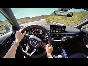 2021 Audi S4 POV Driving Impressions - is it better than the TLX Type S?