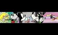 Mix of 3 videos from youtube : All Mickey Mouse Shorts 17-19 at Once