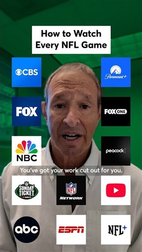 Every channel, network, and streaming service you need for the NFL season