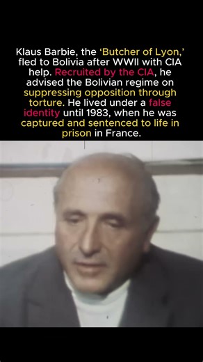 The Nazi War Criminal Protected by the CIA #ww2