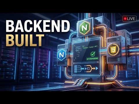 Live: Node.js/Express Backend Project Build