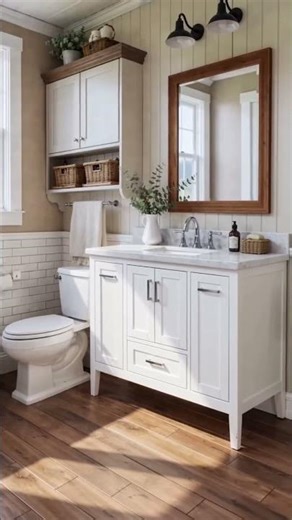 42" Single Vanity with USB Power Drawers – Functional & Timeless Design!#bathroom #interiordesign