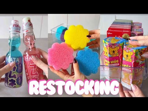1 Hour Satisfying Restocking ASMR Videos To Help You Fall Asleep | Cleaning/Organizing/Restocking