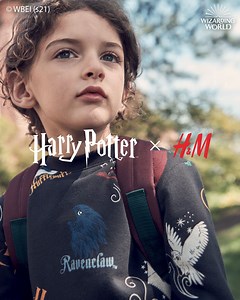 An enchanting collection filled with fun pieces — discover the Harry Potter x H&M capsule collection in-store today! Available online August 26. #HMKids #BacktoSchool https://hm.info/618643QAn | H&M