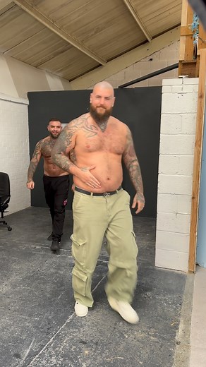 Rob Makin on Instagram: "Pick your man?….. #reels #man #explore #funny #giant #cringe #dadbod #lads #reels #tattoos #men #silly"