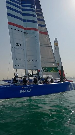 Sunday Scenes. 😳 #SailGP #PoweredByNature | SailGP