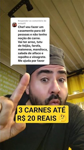 Dica: 3 carnes bovinas até R$ 20 reais. #churrasco #dicas #carnes