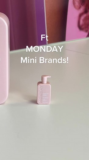 MONDAY Mini Brands Hair Care Collection Review