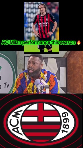 AC Milan Performance This Season