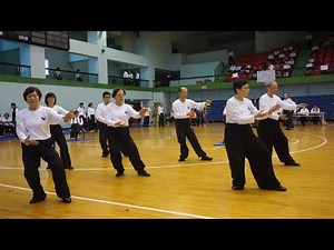 2014年楊家秘傳太極拳延年盃第二段套路 團體組第一名