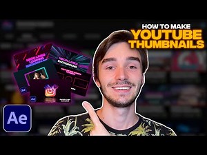 How to Make a Thumbnail for YouTube Videos | Thumbnail Tutorial in After Effects