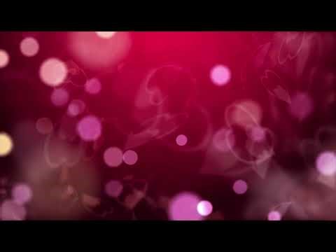 Romantic Hearts Bokeh Loop ❤️ | Valentine's Day Ambience 4K No Music