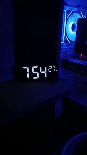 Blue RGB Gaming Setup ✨ | Aesthetic PC Setup Edit #budgetsetup #gamingpc #pcsetup #battlestation