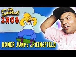 The Simpsons | S2E08"Bart the Daredevil"| REACTION