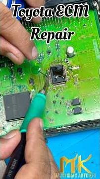 How to Toyota Hiace ECM Repair #majidkhanautoefitraining #toyotahilux #coil#missing