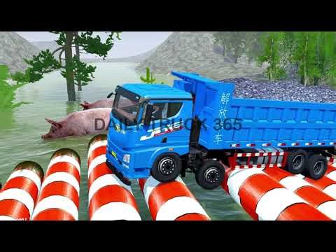 BIG TRUCKS ON INSANE TERRAIN : CAN THEY SURVIVE? The Ultimate Heavy Load Endurance Challenge |Eps 24