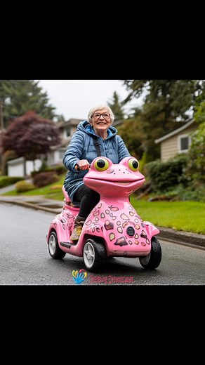 This Frog Mobility Scooter is the Cutest Way to Cruise Around! 🐸💚 | Designing Dreamscapes