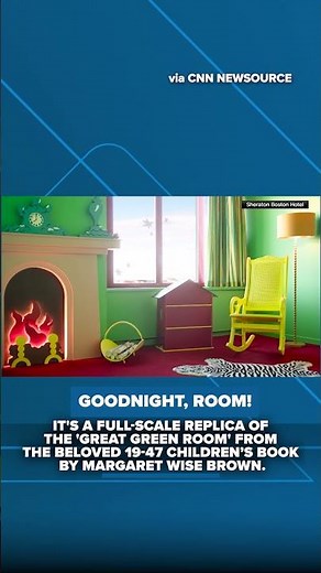 Boston hotel replicates 'Good Night Moon' in suite