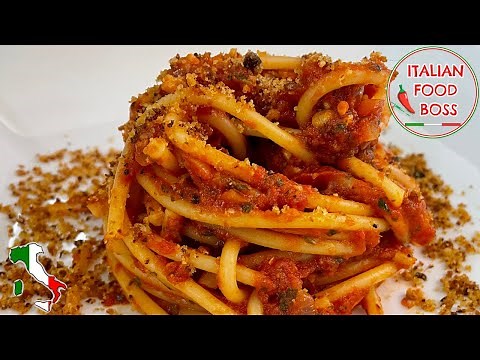 Pasta with anchovies and parsley! (READY IN 15 MINUTES)
