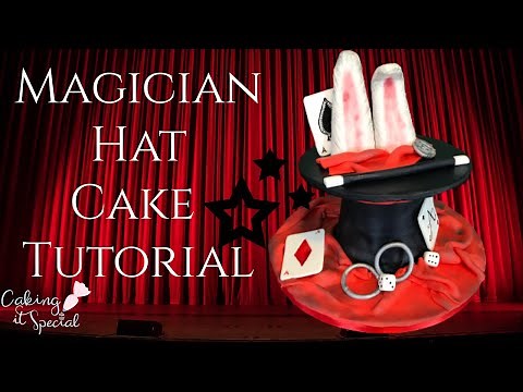 Magician Hat Cake Tutorial