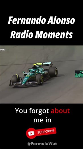 Fernando Alonso Radio Moments #shorts
