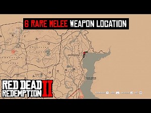 Here is the guide to find the 6 rare melee weapon in the game - RDR2