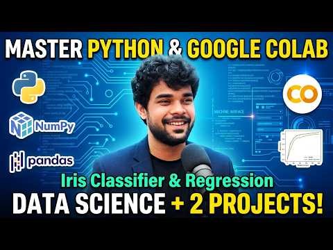Master Python & Google Colab for Data Science (Includes 2 Mini-Projects!)