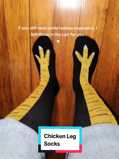 Unique Chicken Leg Socks for Fun Stocking Stuffers