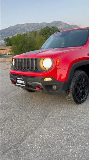 2018 Jeep renegade Trailhawk 4x4 red 118 K miles