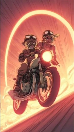 🔥 Ultimate Bike Chase – Epic 3D Action Animation | High-Speed Ride in City Streets