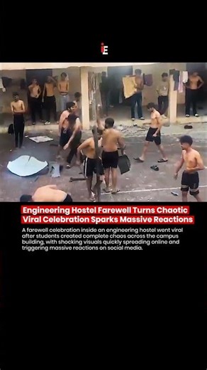 🚨 Engineering Hostel Farewell Turns Chaotic 😳 Viral Celebration Sparks Massive Reactions 🚨