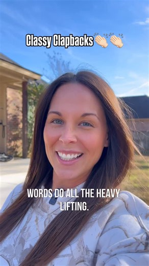 Emma Banes on Instagram: "There’s a time and place for being politely disrespectful…and some people practically RSVP for it.😂 HAPPY NEW YEAR!🥳 #momsofig #comedy #southernmom #thesouth #clapback"