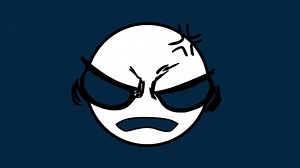 Smiley Angry Error Free Stock Video