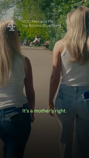 Channel 4 Documentaries on Instagram: "Bonnie Blue and her mum walk and chat public outrage. #channel4 #documentary #bonnieblue"