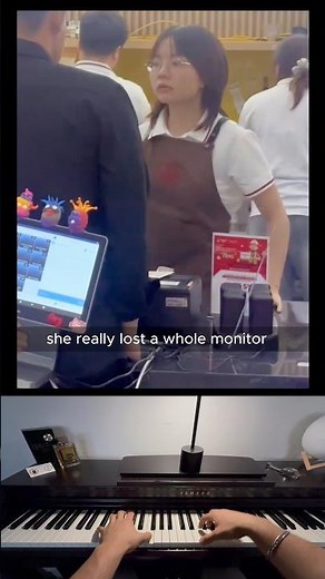 How can she not see from the wires