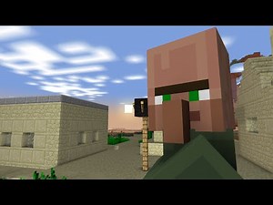 Minecraft Animation: A Day In A Villagers Life (1/6)