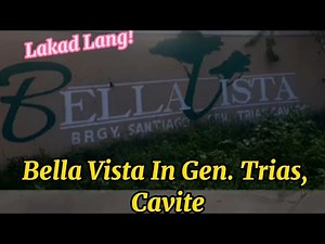Bella Vista in Gen. Trias Cavite Walk Tour