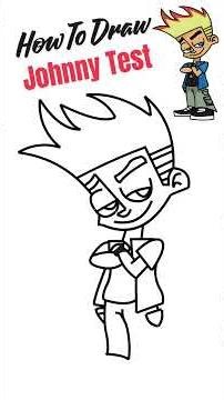 You Won’t Believe How Simple Drawing Johnny Test Actually Is! 🎨