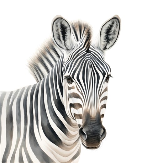 4X Zebra Stickers Watercolor Car Stickers Safari Africa Wilderness Waterproof Vinyl Laptop Decoration Animal Gift - Etsy UK