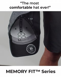 A Hat That Does More! ✔️Memory Foam Technology ✔️Alleviates Pressure ✔️Conforms To Head Shape Get Yours --> https://blackcloverusa.com/collections/memory-fit | Black Clover - Live Lucky
