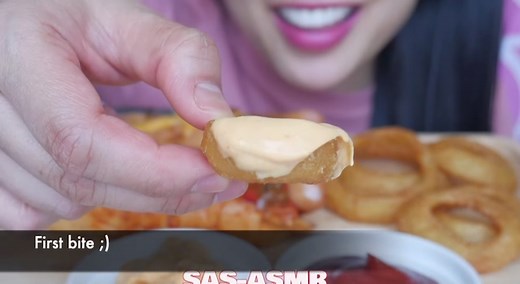 Delicious Cheesy Hot Dogs and Crispy Onion Rings Mukbang