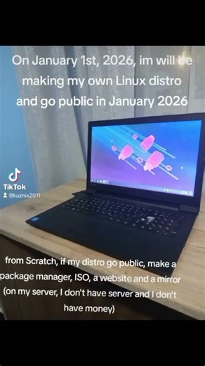 Creating My Own Linux Distro, coming January 1st, 2026