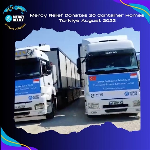 13 reactions · 4 comments | Mercy Relief donates container homes to...