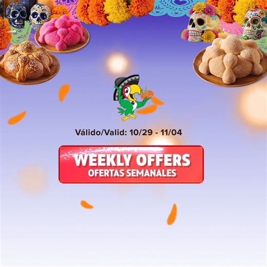 Level up your week without emptying your wallet! ✨🛍️ Our newest offers are live from October 29 to November 4 and they are seriously good. See what's on sale, treat yourself, and make your budget happy! Happy shopping! 😊 #WeeklySavings #MustHaveDeals #BudgetFriendly #DealHunting #SmartShopping #ShopTheReel #NewOffers #Oct29toNov4 ¡Mejora tu semana sin vaciar tu billetera! ✨🛍️ Nuestras ofertas más recientes están disponibles del 29 de octubre al 4 de noviembre y son realmente buenas. ¡Mira lo 