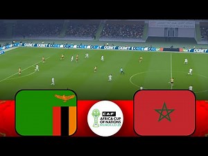 زامبيا ضد المغرب | كأس الأمم الأفريقية 2025/26 | شاهد المباراة eFootball Match