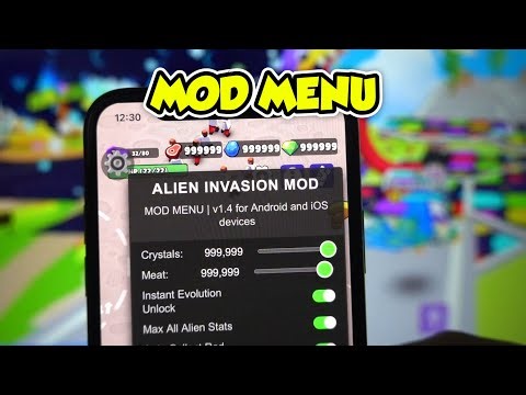 Alien Invasion Unlimited Crystals and Meat Hack for iOS and Android