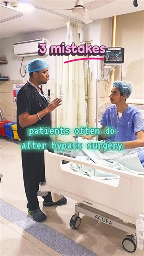 3 mistakes after bypass surgery