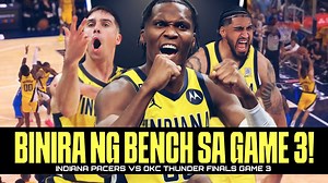 BINIRA ng Bench ng Pacers ang OKC sa Game 3! OKC Thunder vs Indiana Pacers Finals Game 3 Breakdown. | Yeshkel Sports and Music